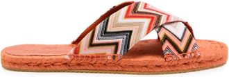 Missoni Harlow Zigzag Lamé Espadrille Sliders - Multicoloured - 41 (IT41 / UK8)