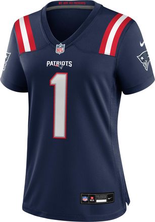 Nike A.J. Brown New England Patriots Nike Womens NFL Game Jersey in Blue | 67NWNPGH8KF-HU6