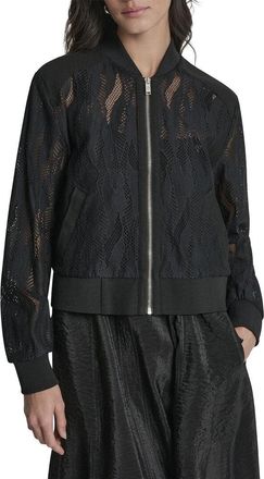 DKNY Abstract Lace Jacket