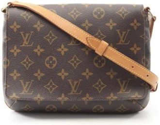 Louis Vuitton Pre-owned Cross Body Bags, female, Brown, Size: ONE SIZE Pre-owned Canvas louis-vuitton-bags