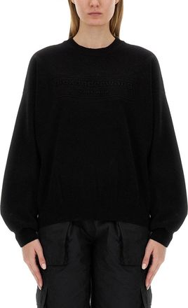 Alexander Wang Sweatshirt With Logo-Donna