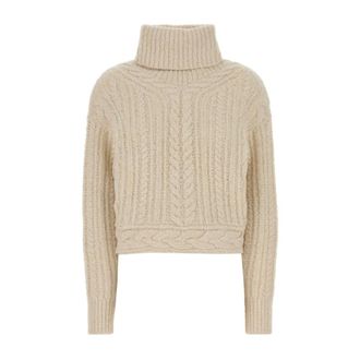 Isabel Marant Turtlenecks, female, White, Size: S Brenda Sweater