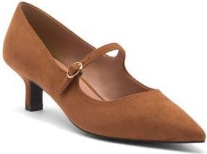 Linea Paolo Ciara Mary Jane Kitten Heel Pump in Nutmeg at Nordstrom Rack, Size 7.5