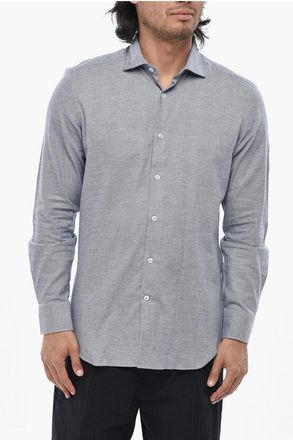 Laboratorio del Carmine Shirt DONATELLO Districk Check With French Collar size 40