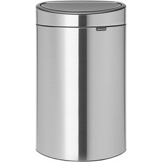 Brabantia Touch Bin New Pattumiera Anti-Impronte, 40 l, Inox Satinato FPP