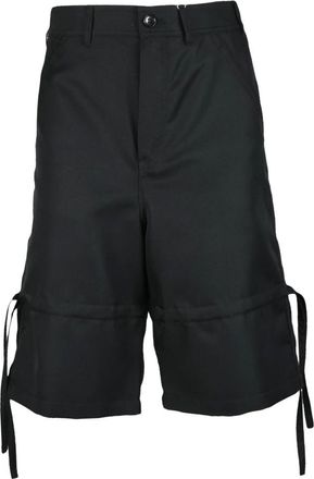 Comme Des Garçons Hombre, Pantalones cortos, Negro, Talla: M