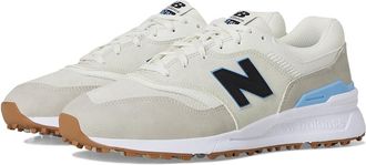 New Balance 997 Spikeless Mens Golf Shoes Cement : 11.5 D - Medium, Leather