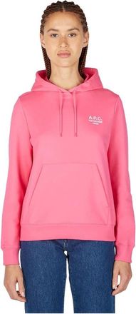 A.P.C. Capuchon - Dames - Hoodies - Roze - XS - Katoen - Hoodies & sweatvesten