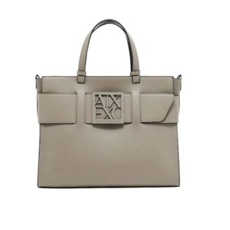 A|X Armani Exchange Handbags, female, Beige, Size: ONE SIZE Womens Bags Shoulder Bag Beige Aw25