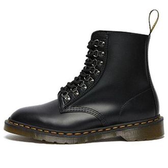 Dr. Martens 1460 Pascal Verso Smooth Leather Lace Up Boots Black 26531001