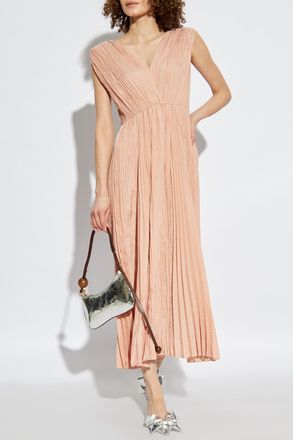 Forte_Forte Forte_forte Pleated Dress, Womens, Pink