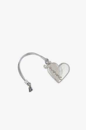 Ganni Silver Bou Heart Mirror