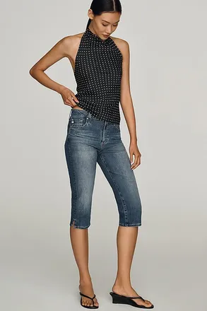 AG - Adriano Goldschmied AG Maisie Mid-Rise Pedal Pusher Jeans