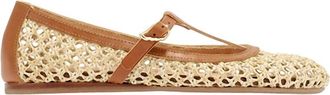 Ancient Greek Sandals Womens Aerati Round Toe Flats In Natural