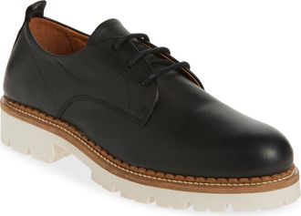 Miz Mooz Wren Derby in Black Vintage Oil at Nordstrom Rack, Size 9-9.5Us / 40Eu