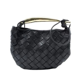 Bottega Veneta Pre-owned Handbags, female, Black, Size: ONE SIZE Pre-owned Vintage Handbag