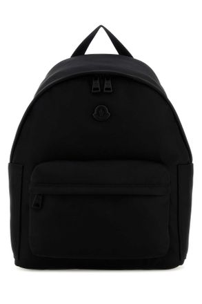 Moncler Black Canvas New Pierrick Backpack