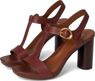 Naturalizer Jordis Womens Wedge Shoes Cappuccino Brown Leather : 6.5 M (B)