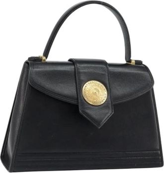Saint Laurent Pre-owned Handbags, female, Black, Size: ONE SIZE Pre-owned Leather Handbag