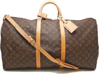 Louis Vuitton Brown Monogram Monogram Pvc Boston Bag (Pre-Owned)