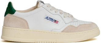 Autry Medalist Low Sneakers In White Leather, Amazon
