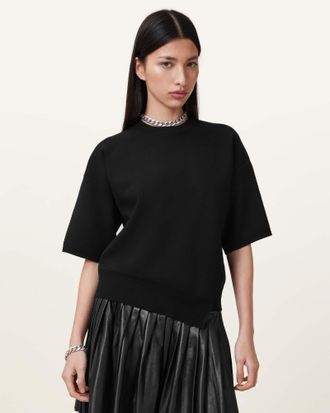 AllSaints Remi Knitted Tee
