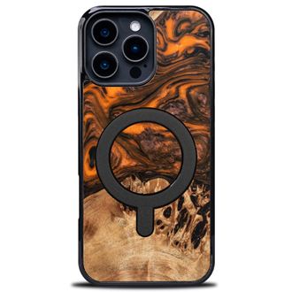 OEM Custodia Bewood Unique Per Iphone 16 Pro Max - Arancione Con Magsafe