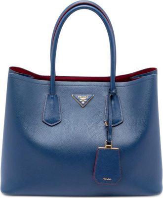 Prada Pre-owned Prada Large Saffiano Cuir Double Satchel Ladies SIZ7IUIHHKQL4JFF