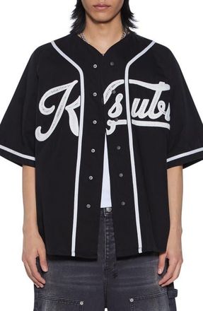 Ksubi Outfield Graphic Jersey in Black at Nordstrom, Size X-Large