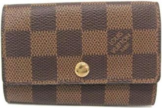 Louis Vuitton Pre-owned Canvas Sleutelhanger - unisex - Vintage Accessoires - Bruin - ONE Size - Vintage