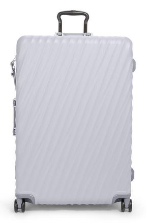 Tumi 19 Degree Frame Large Checked Luggage in Pearl Grey Texture at Nordstrom