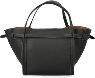 Tod's Tassen, Dames, Zwart, ONE Size, Leer, T Timeless Tote