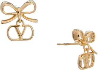 Valentino Vlogo Signature Metal Earrings