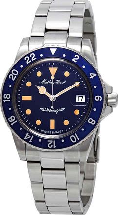 Mathey-Tissot Mathey Vintage Automatic Blue Dial 40 mm Mens Watch H900ATBU