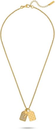 Palm Angels Stemma Ketting - Dames - Accessoires - Geel - Maat: ONE Size