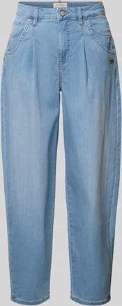 Gang Barrel Fit Jeans mit Label-Detail Modell Carlotta in Blau, Gr&ouml;&szlig;e 26