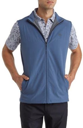 Travis Mathew Heater Stretch Vest in Vintage Indigo at Nordstrom Rack, Size X-Large