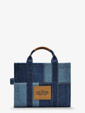 Marc Jacobs Womens Handbag Denim Blue Cotton Shoulder Bags
