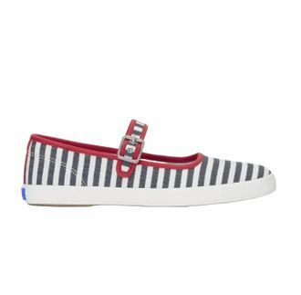 Keds Womens Maisie Mary Jane In White/navy/red