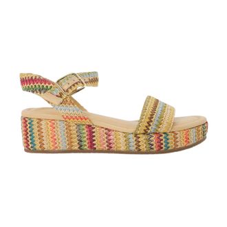 Dune London Lazer-sandalen met open teen en plateauzool voor dames (Veelkleurig)