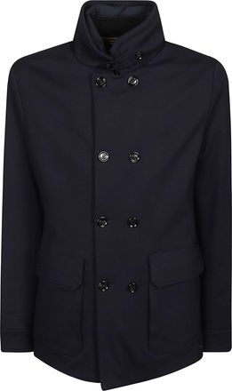 Moorer Bas-Tz Double Breasted Structured Blazer