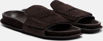 Jacquemus Suede slides