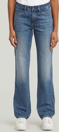 G-Star Womens G-Star RAW G-Straight Jeans - Navy - Size 28W/32L