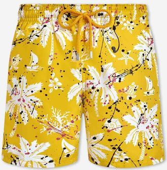 Palm Angels Paint Print Swimsuit