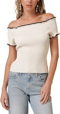 Line & Dot Reonny Off The Shoulder Sweater