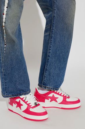 A Bathing Ape Sports Shoes With A Logo, Womens, Pink