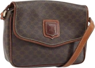 Celine Pre-owned Cross Body Bags, female, Brown, Size: ONE SIZE Pre-owned Vintage Cross Body Bag