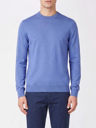 Paul Smith Maglia girocollo in pura lana Merino con bordi a costine