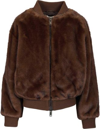 Parosh Faux Fur Jacket