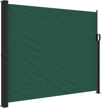 vidaXL Toldo Lateral Retr&aacute;ctil Verde Oscuro 170x300 Cm Vidaxl